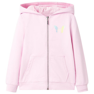 Hoodie infantil rosa claro 104 D