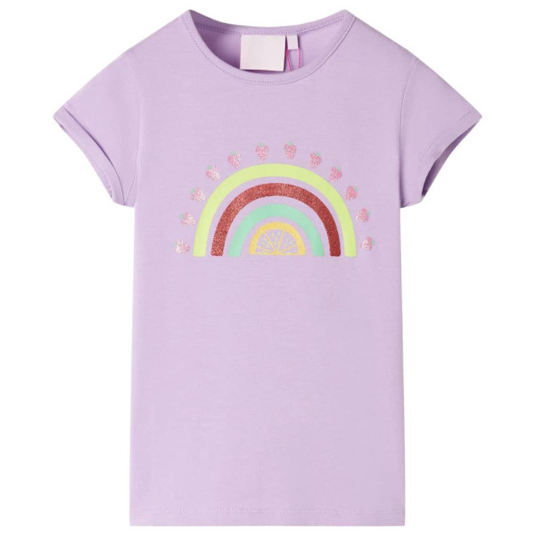 Camiseta para niños lila 140 D