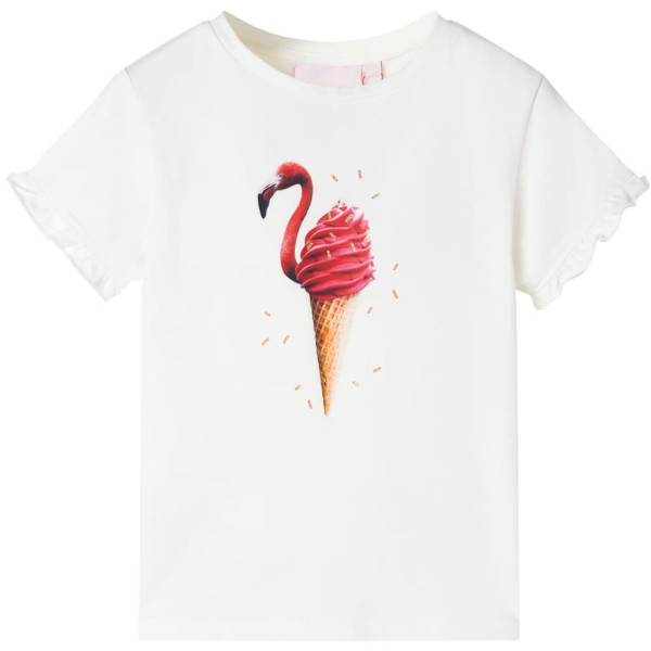 Camiseta infantil color crudo 128 D