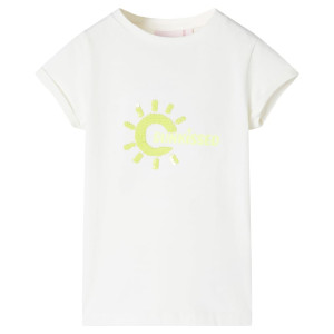 Camiseta infantil color crudo 140 D