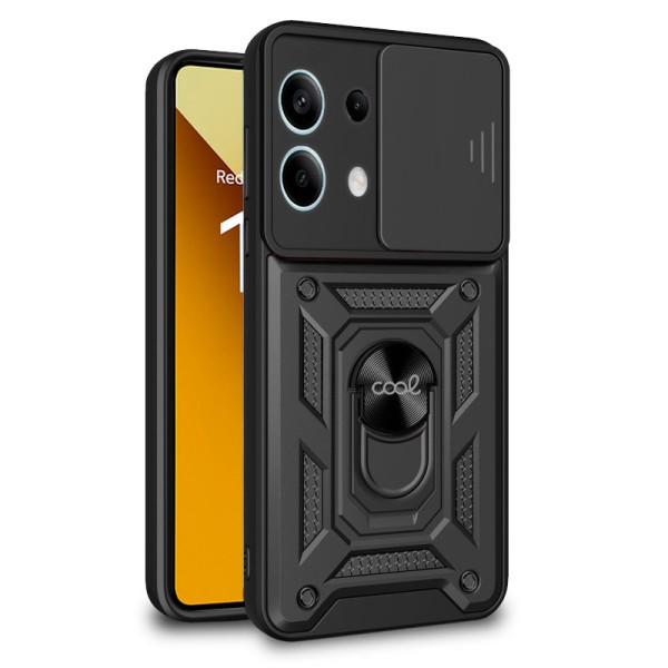 Carcaça COOL para Xiaomi Redmi Note 13 5G anel rígido preto D