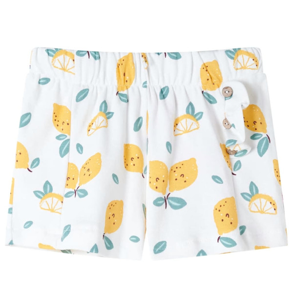 Pantalones cortos para niños color crudo 128 D