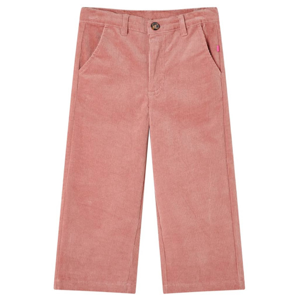 Pantalón para niños pana rosa envejecido 116 D