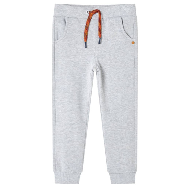 Pantalones de chándal para niños gris mélange 140 D