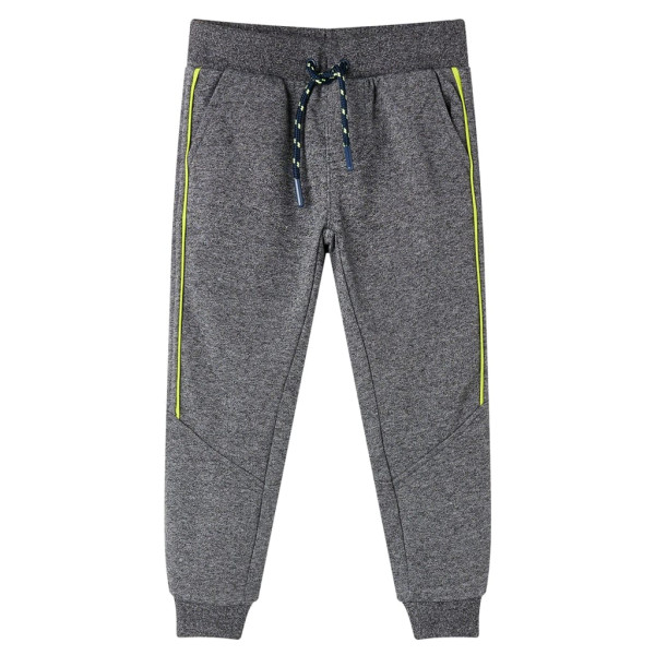 Pantalones de chándal para niños gris mélange 104 D