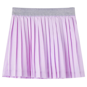 Falda plisada para niños color lila 104 D