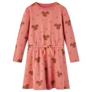 Vestido para niños rosa palo 104 D