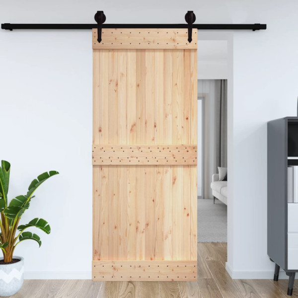 Puerta NARVIK madera maciza pino 70x210 cm D