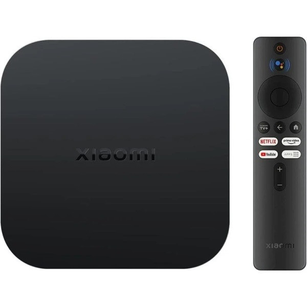 Xiaomi TV box S 2 Gen 4K preta D