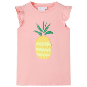 Camiseta infantil rosa 104 D