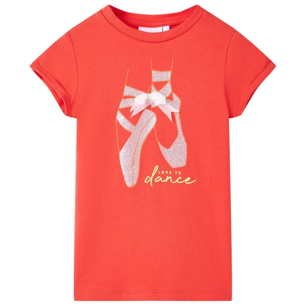 T-shirt infantil vermelho 92 D