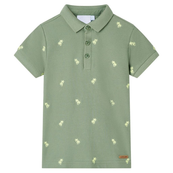 Polo infantil cáqui 92 D