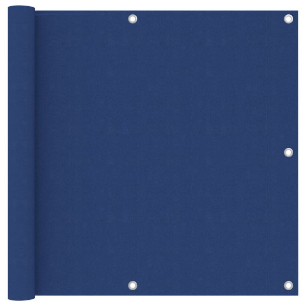 Toldo para balcão de tecido azul oxford 90x400 cm D