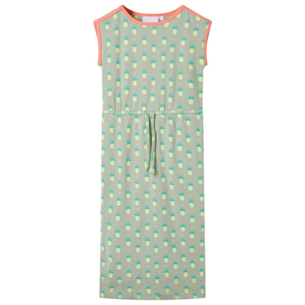 Vestido infantil verde mint viejo 128 D