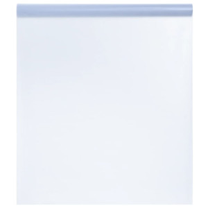 Folha de janela manchada transparente cinza PVC 60x2000 cm D