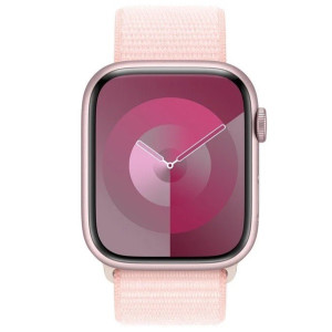 Apple Watch Serie 9 GPS 45mm aluminio sport loop rosa D