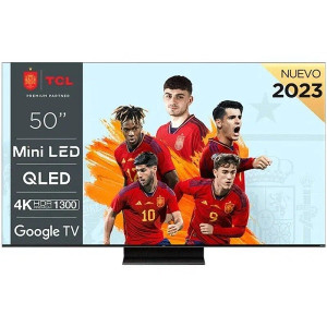 Smart TV TCL 50" LED 4K UHD QLED-Mini LED 55G26LA negro D