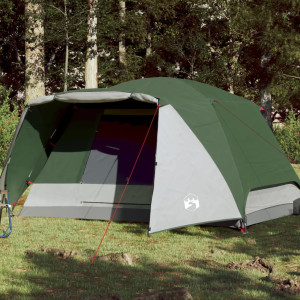 Tenda 6 pessoas tafetá 190T verde 412x370x190 cm D