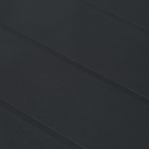 Conjunto bistrô 3 pcs plástico antracite com aspeto de vime H