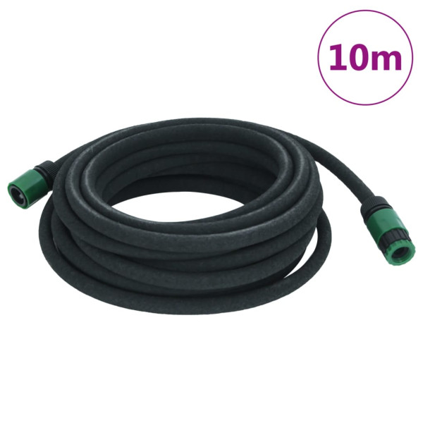 Mangueira porosa para jardim borracha preta 16 mm 10 m D