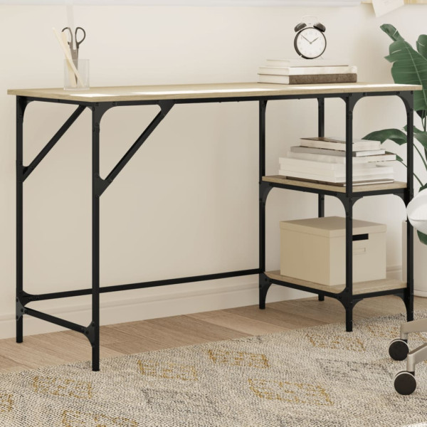 Metal e engenharia Wood Desk Sonoma 120x50x75 cm D