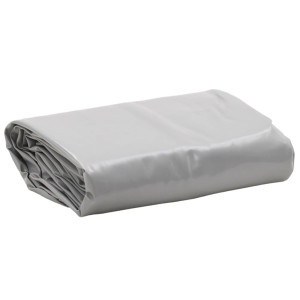 Lona gris 5x8 m 600 g/m² D