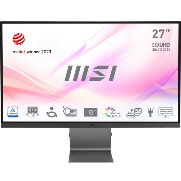 Monitor MSI Modern 27" LED MD271UL cinza D