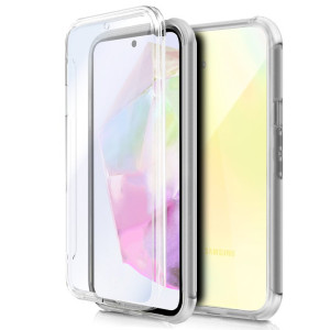 Funda COOL Silicona 3D para Samsung A356 Galaxy A35 5G (Transparente Frontal + Trasera) D