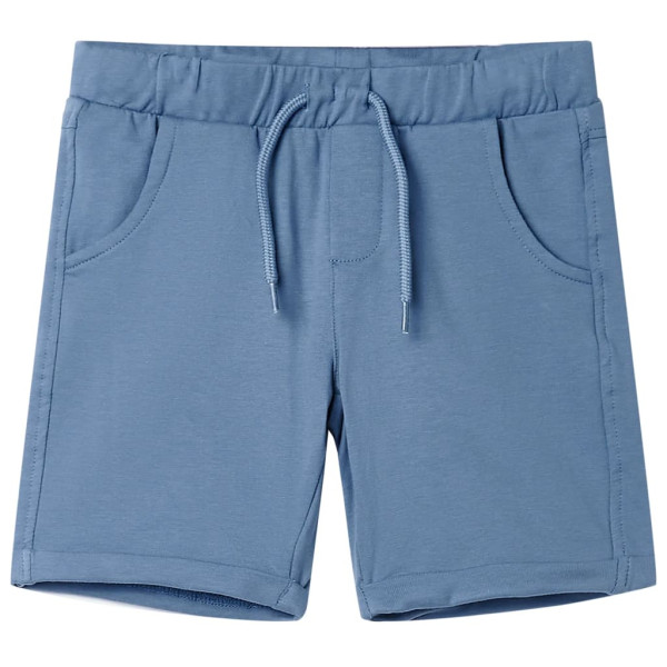 Pantalones cortos infantiles con cordón azul oscuro 92 D