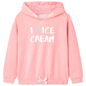 Moletom Infantil Rosa Brilhante 116 D