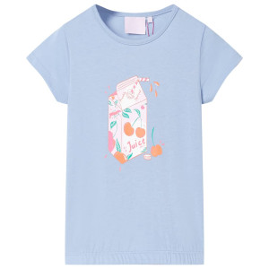 Camiseta infantil azul 140 D