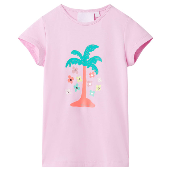 Camiseta infantil color lila 116 D