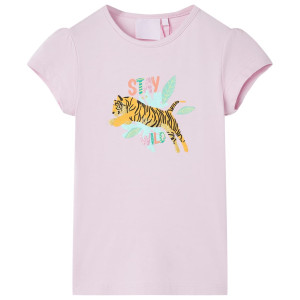 Camiseta infantil color lila 128 D