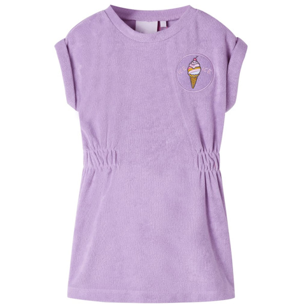 Vestido infantil lila 104 D