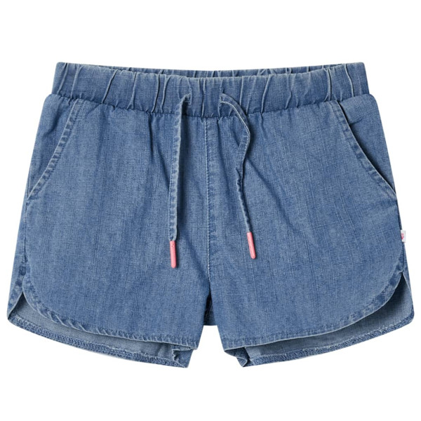 Calças de crianças curtas jeans azul 128 D