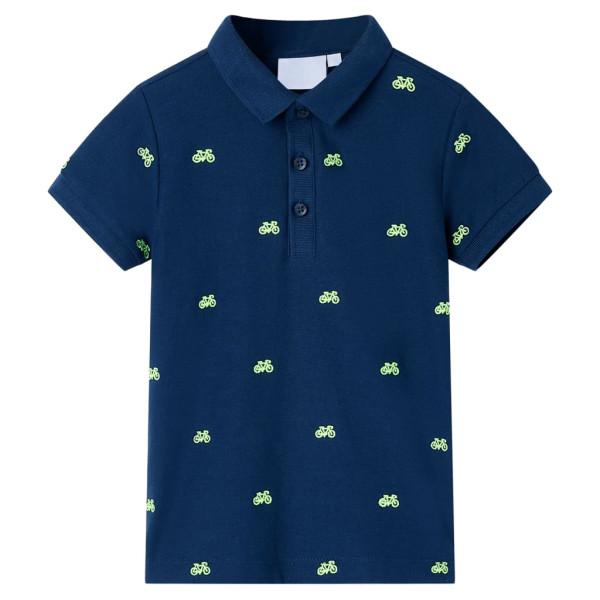 Polo infantil azul marino 140 D