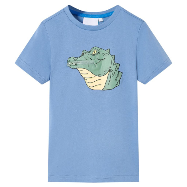 Camiseta infantil azul medio 104 D