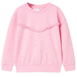 Sudadera infantil rosa 104 D