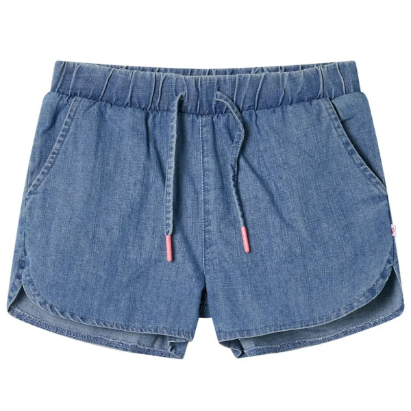 Shorts infantis jeans azul 116 D