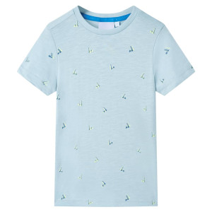 Camiseta infantil azul claro 116 D