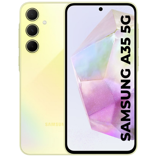 Samsung Galaxy A35 A356 5G dual sim 6 GB RAM 128 GB amarelo D