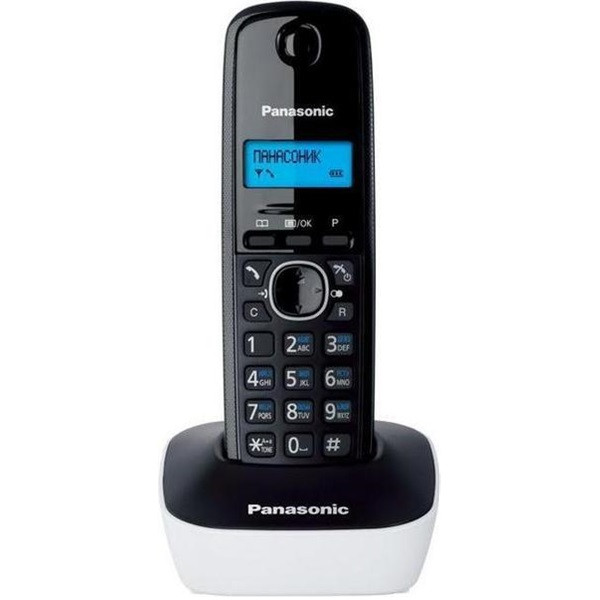 Teléfono Inalámbrico Panasonic KX-TG1611 negro/ blanco D