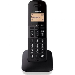 Teléfono Inalámbrico Panasonic KX-TGB610SPW blanco y negro D