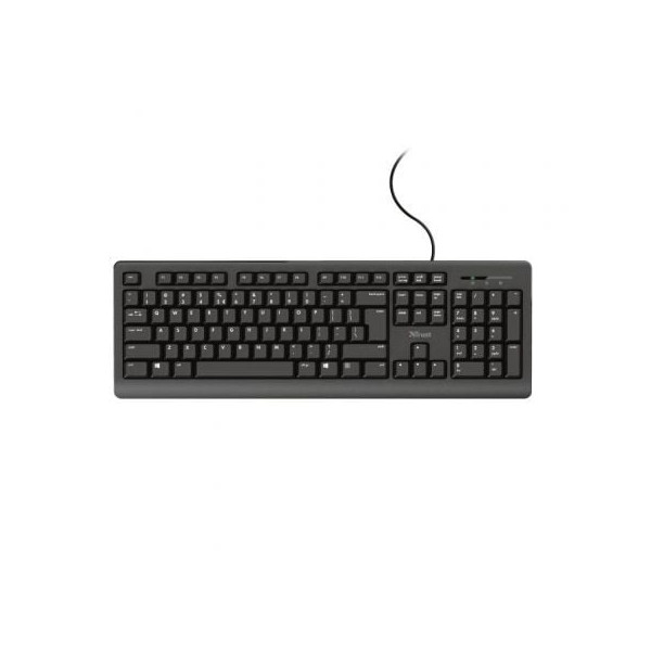 Teclado Trust TK-150 negro D