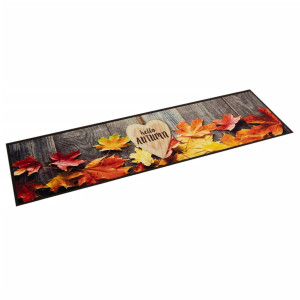 Alfombra de cocina lavable terciopelo Autumn 60x300 cm D