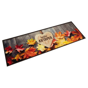 Alfombra de cocina lavable terciopelo Autumn 45x150cm D