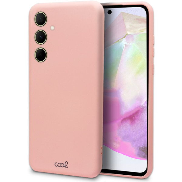 Carcaça COOL para Samsung A356 Galaxy A35 5G cobrir rosa D