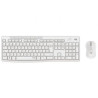 Teclado y Ratón Inalámbricos Logitech Silent Touch MK295 blanco 1