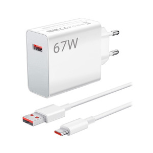 Xiaomi 67W Charging Combo (Type A) + USB-C Cable D