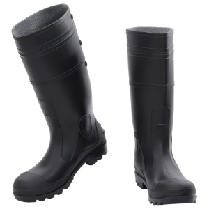 Botas de agua negro número 43 PVC H